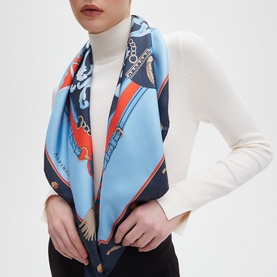 Shield Silk Scarf