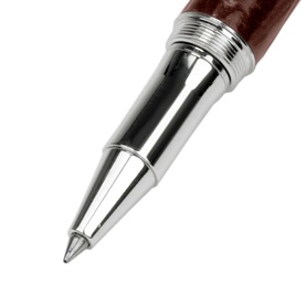 Leather-Bound Ballpoint Pen