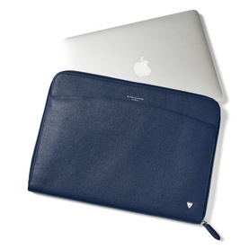 City Laptop Leather Folio Case