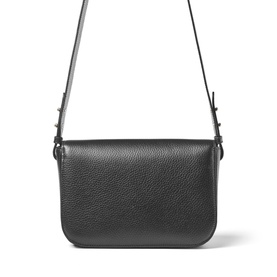 Ella Grande Grained Leather Crossbody Bag