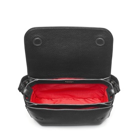 Ella Grande Grained Leather Crossbody Bag
