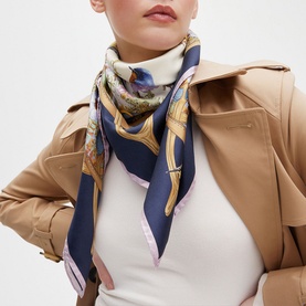 Edwardian Silk Scarf