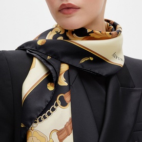 Shield Silk Scarf