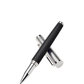 Leather-Bound Ballpoint Pen