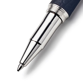 Leather-Bound Ballpoint Pen