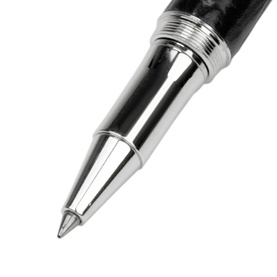 Leather-Bound Ballpoint Pen