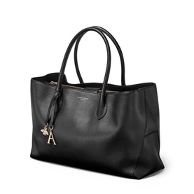 London Grained Leather Tote Bag