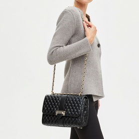 Lottie Large Quilted Shoulder Bag