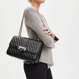 Lottie Large Quilted Shoulder Bag