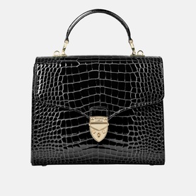 Mayfair&reg; Patent-Croc Crossbody Bag