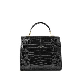 Mayfair&reg; Patent-Croc Crossbody Bag