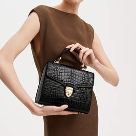 Mayfair&reg; Patent-Croc Crossbody Bag