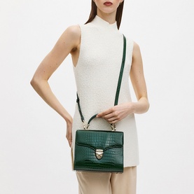 Mayfair&reg; Patent-Croc Crossbody Bag