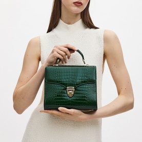 Mayfair&reg; Patent-Croc Crossbody Bag