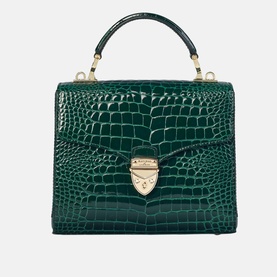Mayfair&reg; Patent-Croc Midi Crossbody Bag