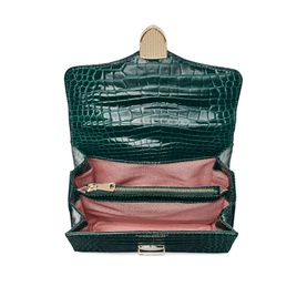 Mayfair&reg; Patent-Croc Midi Crossbody Bag