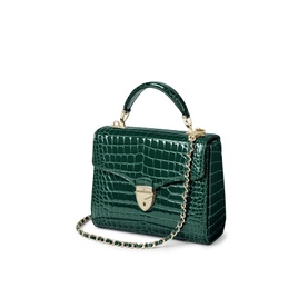 Mayfair&reg; Patent-Croc Midi Crossbody Bag