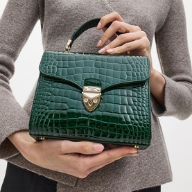Mayfair&reg; Patent-Croc Midi Crossbody Bag