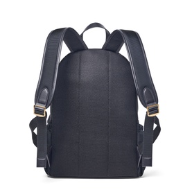 Leather-Trim Backpack