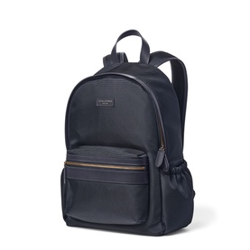Leather-Trim Backpack
