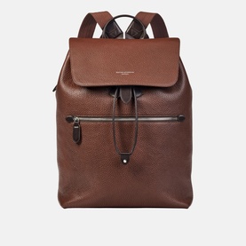 Reporter Grained Leather Backpack