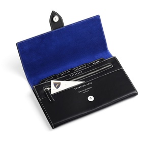Deluxe Smooth Leather Travel Wallet