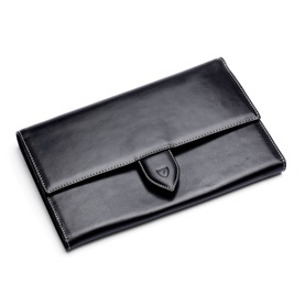 Deluxe Smooth Leather Travel Wallet