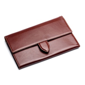 Deluxe Smooth Leather Travel Wallet