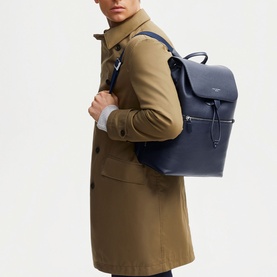Reporter Grained Leather Backpack