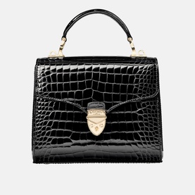 Mayfair&reg; Patent-Croc Midi Crossbody Bag