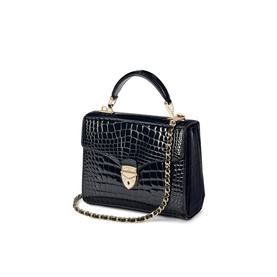 Mayfair&reg; Patent-Croc Midi Crossbody Bag