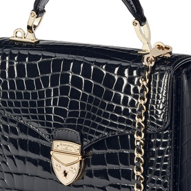 Mayfair&reg; Patent-Croc Midi Crossbody Bag