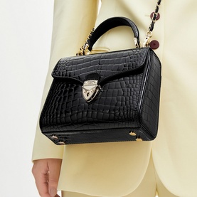 Mayfair&reg; Patent-Croc Midi Crossbody Bag