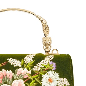 Mayfair&reg; Embroidered English Garden Midi Crossbody Bag