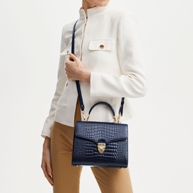 Mayfair&reg; Patent-Croc Crossbody Bag
