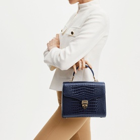 Mayfair&reg; Patent-Croc Crossbody Bag