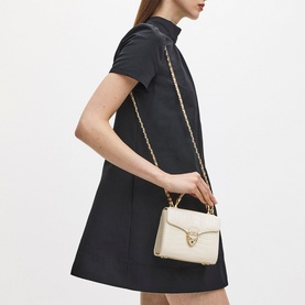 Mayfair&reg; Patent-Croc Mini Crossbody Bag