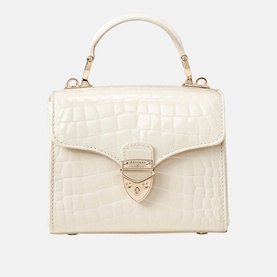 Mayfair&reg; Patent-Croc Mini Crossbody Bag