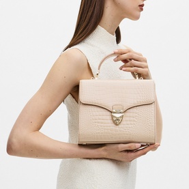 Mayfair&reg; Patent-Croc Crossbody Bag
