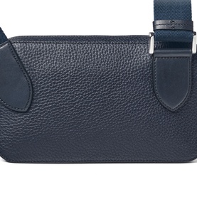 Reporter Compact Grained Leather Crossbody Bag