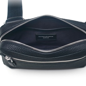 Reporter Compact Grained Leather Crossbody Bag