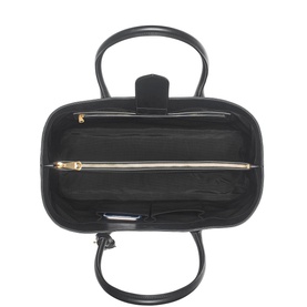 London Woven Leather Tote Bag