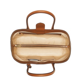 London Woven Leather Tote Bag