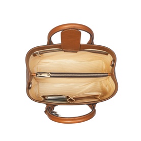 London Midi Smooth Leather Tote Bag