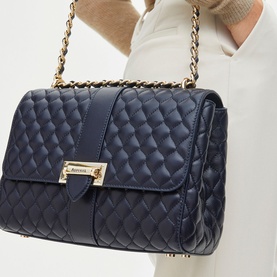 Lottie Large Quilted Shoulder Bag