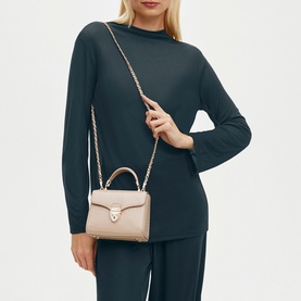 Mayfair&reg; Patent-Croc Mini Crossbody Bag