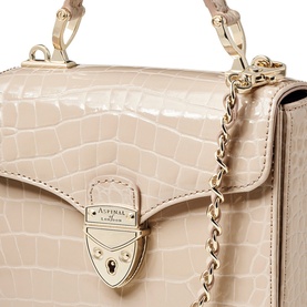 Mayfair&reg; Patent-Croc Mini Crossbody Bag