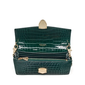 Mayfair&reg; 2 Patent-Croc Clutch Bag