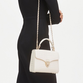 Mayfair&reg; Patent-Croc Midi Crossbody Bag
