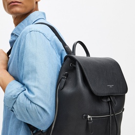 Reporter Grained Leather Backpack